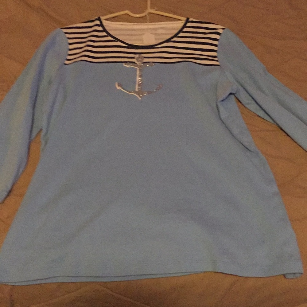 Blue shirt